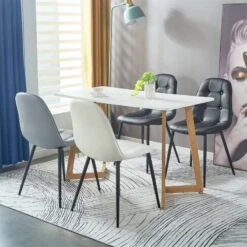 Chaises ALVARO (Lot De 4) -VIDAXL || Leitmotiv || Emma Soldes Magasin 0296c6917d5a45219cb53dcba0b9aa08