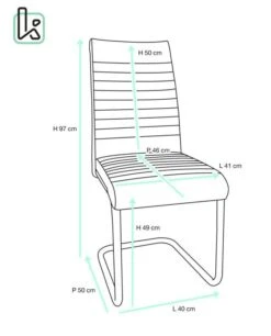 Lot De 2 Chaises De Salle A Manger OPUS 21 Lot De 2 Chaises De Salle A Manger OPUS -VIDAXL || Leitmotiv || Emma Soldes Magasin 05ff6b48147a4d3e9a4a378a9d1e8f7f