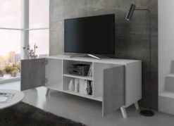 Meuble TV140 WIND 34 Meuble TV140 WIND -VIDAXL || Leitmotiv || Emma Soldes Magasin 060e5eb760b64cc8b31873710c8b3316