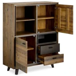 Buffet Haut Malaga Marron -VIDAXL || Leitmotiv || Emma Soldes Magasin 078192a9256f40e9b541c798d0285ed6