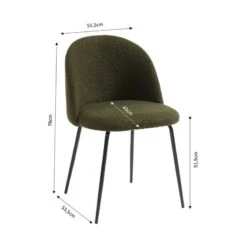 Chaise En Tissu Bouclette Et Métal Aimée 25 Chaise En Tissu Bouclette Et Métal Aimée -VIDAXL || Leitmotiv || Emma Soldes Magasin 07997842c0c64a428f557faee82149a2