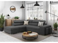 Canapé D'angle Fixe SOAN Convertible -VIDAXL || Leitmotiv || Emma Soldes Magasin 084657b39174425bb40092a216c5dd2e