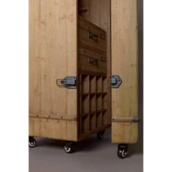 Meuble Bar à Vin Vintage Naturel -VIDAXL || Leitmotiv || Emma Soldes Magasin 0b39820672e744ff950c9685f31b38e0