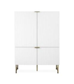 Buffet Haut 4 Portes H142 Cm 25 Buffet Haut 4 Portes H142 Cm -VIDAXL || Leitmotiv || Emma Soldes Magasin 0fca1de6fff24324b153bf813073fcab