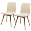 Chaises Rembourrées Loca (lot De 2) 1 Chaises Rembourrées Loca (lot De 2) -VIDAXL || Leitmotiv || Emma Soldes Magasin 1000005348 210908 14175500006 IMAGE P000000001000005348