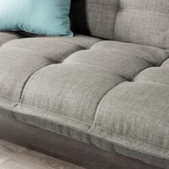 Canapé Convertible Cheadle Tissu -VIDAXL || Leitmotiv || Emma Soldes Magasin 1000007591 200224 15342600062 DETAILS P000000001000007591