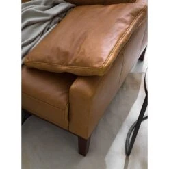 Canapé D'angle Horley I Cuir Véritable -VIDAXL || Leitmotiv || Emma Soldes Magasin 1000015357 201127 16483200057 DETAILS P000000001000015357