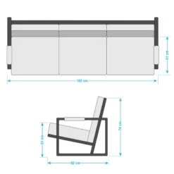 Canapé Rhode (3 Places) 37 Canapé Rhode (3 Places) -VIDAXL || Leitmotiv || Emma Soldes Magasin 1000042071 90 GALLERYIMAGES P000000001000042071