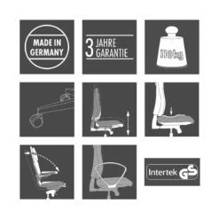 Fauteuil De Direction TD Luxe -VIDAXL || Leitmotiv || Emma Soldes Magasin 1000096490 190208 08090900184 ICON GALLERYIMAGES P000000001000096490 icon seal