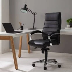 Fauteuil De Direction TD Luxe -VIDAXL || Leitmotiv || Emma Soldes Magasin 1000096490 200819 06100600011 MOOD DETAILS P000000001000096490 mood