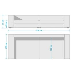 Grand Canapé Naomi 40 Grand Canapé Naomi -VIDAXL || Leitmotiv || Emma Soldes Magasin 1000113418 220331 500 SKETCH DETAILS P000000001000113418 sketch