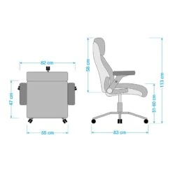 Fauteuil De Direction Deverre XXL 33 Fauteuil De Direction Deverre XXL -VIDAXL || Leitmotiv || Emma Soldes Magasin 1000116982 181112 13501503 GALLERYIMAGES P000000001000116982