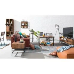 Meuble TV GRASBY 160 Cm -VIDAXL || Leitmotiv || Emma Soldes Magasin 1000117190 200612 15382000011 MOOD DETAILS P000000001000117190 mood