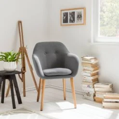 Chaise à Accoudoirs Bolands -VIDAXL || Leitmotiv || Emma Soldes Magasin 1000126061 180725 07402503 MOOD GALLERYIMAGES P000000001000126061 mood