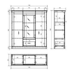 Buffet Haut Lewk IV -VIDAXL || Leitmotiv || Emma Soldes Magasin 1000136083 181219 14224000094 GALLERYIMAGES P000000001000136083