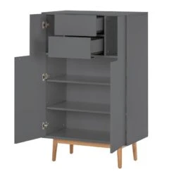 Buffet Haut LINDHOLM - 2 Tiroirs -VIDAXL || Leitmotiv || Emma Soldes Magasin 1000139415 190116 09553500007 GALLERYIMAGES P000000001000139415