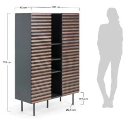 Buffet Haut Kipra -VIDAXL || Leitmotiv || Emma Soldes Magasin 1000150233 181214 16440300089 GALLERYIMAGES P000000001000150233