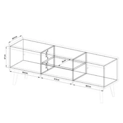 Meuble TV Gyland II -VIDAXL || Leitmotiv || Emma Soldes Magasin 1000163989 190307 08392100008 GALLERYIMAGES P000000001000163989