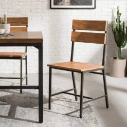 Chaises MANCHESTER - Lot De 2 -VIDAXL || Leitmotiv || Emma Soldes Magasin 1000164684 191111 08414100001 MOOD DETAILS P000000001000164684 mood