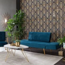 Canapé Convertible Behram III -VIDAXL || Leitmotiv || Emma Soldes Magasin 1000183927 200408 21191500003 DETAILS P000000001000183927