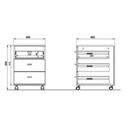 Ensemble De Bureau Lioni V (5 éléments) 36 Ensemble De Bureau Lioni V (5 éléments) -VIDAXL || Leitmotiv || Emma Soldes Magasin 1000191085 191016 08104400146 SKETCH DETAILS P000000001000191085 sketch