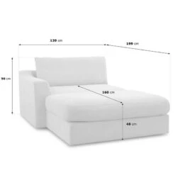 Méridienne Dixwell -VIDAXL || Leitmotiv || Emma Soldes Magasin 1000202150 200304 18044800331 SKETCH DETAILS P000000001000202150 sketch