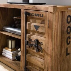 Meuble TV Container -VIDAXL || Leitmotiv || Emma Soldes Magasin 1000202473 210127 06214300018 DETAILS P000000001000202473