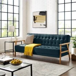 Canapé Convertible Mid Century II -VIDAXL || Leitmotiv || Emma Soldes Magasin 1000209011 210108 09493200002 MOOD DETAILS P000000001000209011 mood