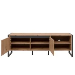 Meuble TV 2 Portes Et 2 Niches Denver 34 Meuble TV 2 Portes Et 2 Niches Denver -VIDAXL || Leitmotiv || Emma Soldes Magasin 1000214489 200608 14153900043 DETAILS P000000001000214489