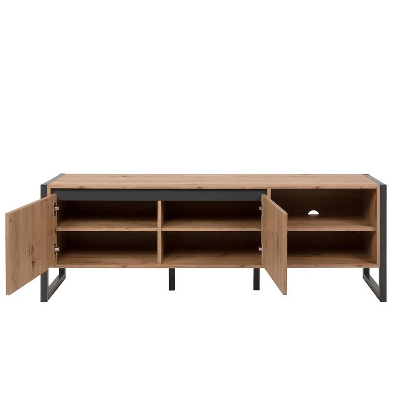 Meuble TV 2 Portes Et 2 Niches Denver 18 Meuble TV 2 Portes Et 2 Niches Denver – Image 16