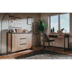 Buffet Industriel 2 Portes Denver -VIDAXL || Leitmotiv || Emma Soldes Magasin 1000214501 200608 14164600094 MOOD DETAILS P000000001000214501 mood