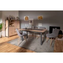 Buffet Haut 2 Portes 2 Tiroirs Denver -VIDAXL || Leitmotiv || Emma Soldes Magasin 1000214506 200608 14182000165 MOOD DETAILS P000000001000214506 mood