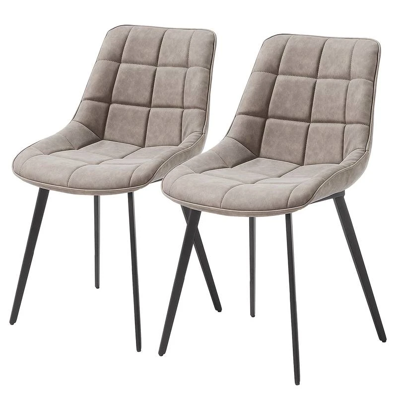 Chaises Capitonnées Kellia (lot De 2) 17 Chaises Capitonnées Kellia (lot De 2) – Image 15