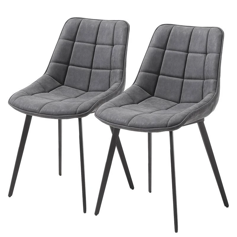 Chaises Capitonnées Kellia (lot De 2) 10 Chaises Capitonnées Kellia (lot De 2) – Image 8