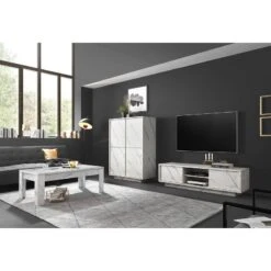 Meuble TV Carrara -VIDAXL || Leitmotiv || Emma Soldes Magasin 1000216266 200630 09122600005 MOOD DETAILS P000000001000216266 mood