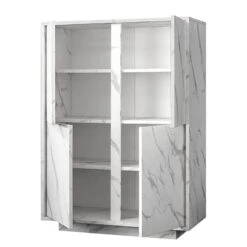 Buffet Haut Carrara -VIDAXL || Leitmotiv || Emma Soldes Magasin 1000216296 200630 09125300060 DETAILS P000000001000216296