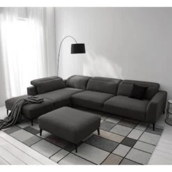 Canapé D’angle BERRIE Méridienne Longue -VIDAXL || Leitmotiv || Emma Soldes Magasin 1000217506 210222 09072600375 MOOD DETAILS P000000001000217506 mood