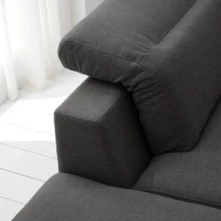 Canapé D’angle BERRIE Méridienne Longue -VIDAXL || Leitmotiv || Emma Soldes Magasin 1000217506 210222 09072600377 DETAILS P000000001000217506