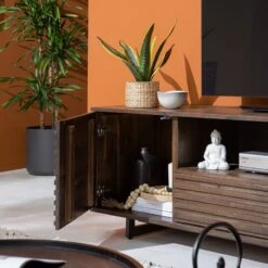 Meuble TV Kirley 32 Meuble TV Kirley -VIDAXL || Leitmotiv || Emma Soldes Magasin 1000218058 210420 14133800004 DETAILS P000000001000218058