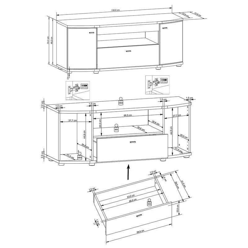 Meuble TV Karlsburg 9 Meuble TV Karlsburg – Image 7