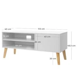 Meuble TV Gillett -VIDAXL || Leitmotiv || Emma Soldes Magasin 1000225832 200914 06134400163 SKETCH DETAILS P000000001000225832 sketch