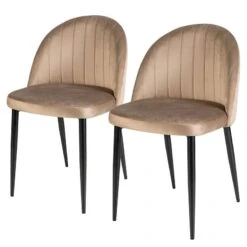 Chaises Capitonnées Jacklin IV (2 élém.)