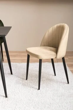 Chaises Capitonnées Jacklin IV (2 élém.) -VIDAXL || Leitmotiv || Emma Soldes Magasin 1000230130 230516 030 DETAILS P000000001000230130