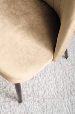 Chaises Capitonnées Jacklin IV (2 élém.) -VIDAXL || Leitmotiv || Emma Soldes Magasin 1000230130 230516 050 DETAILS P000000001000230130