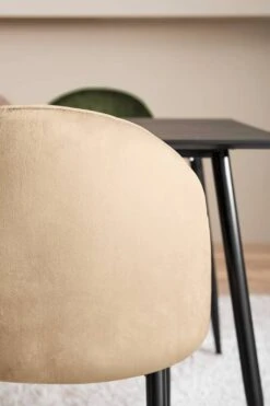 Chaises Capitonnées Jacklin IV (2 élém.) -VIDAXL || Leitmotiv || Emma Soldes Magasin 1000230130 230516 060 DETAILS P000000001000230130