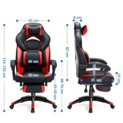 Chaise Gamer Sepx 22 Chaise Gamer Sepx -VIDAXL || Leitmotiv || Emma Soldes Magasin 1000235697 210118 06391400013 SKETCH DETAILS P000000001000235697 sketch