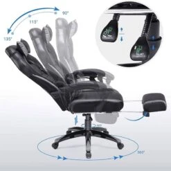 Chaise Gamer Sepx 27 Chaise Gamer Sepx -VIDAXL || Leitmotiv || Emma Soldes Magasin 1000235714 210118 06413600121 DETAILS P000000001000235714