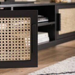 Meuble TV CANEE 2 Portes -VIDAXL || Leitmotiv || Emma Soldes Magasin 1000242155 230717 022 MOOD DETAILS P000000001000242155 mood