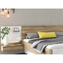 Lit Et Chevets Villepail 10 Lit Et Chevets Villepail -VIDAXL || Leitmotiv || Emma Soldes Magasin 1000252497 210504 17380600060 MOOD DETAILS P000000001000252497 mood