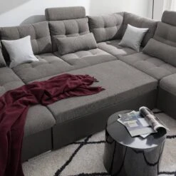 Canapé Panoramique Puntiro -VIDAXL || Leitmotiv || Emma Soldes Magasin 1000257983 210614 18413001512 DETAILS P000000001000257983